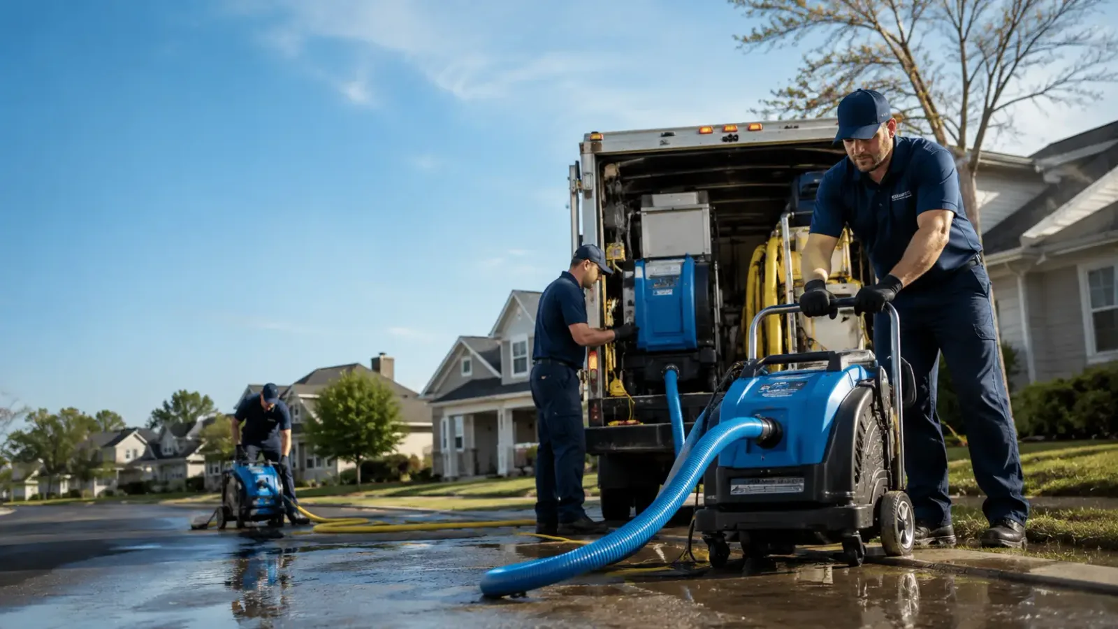 Flood Damage Cleanup in Cool Ridge, WV